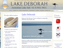 Tablet Screenshot of lakedeborah.com